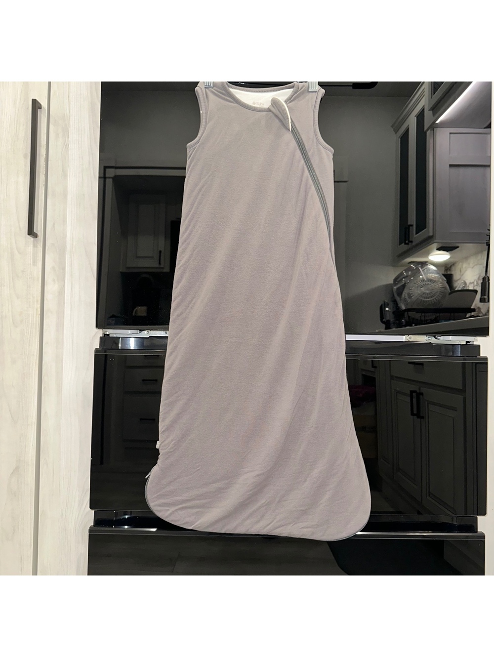 Kyte Baby Sleep Sack Medium 1.0 TOG Gray Taupe Bamboo Wearable sleepsack